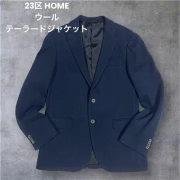 새상품급 23구 HOME 테일러드 자켓 싱글 울 네이비 48