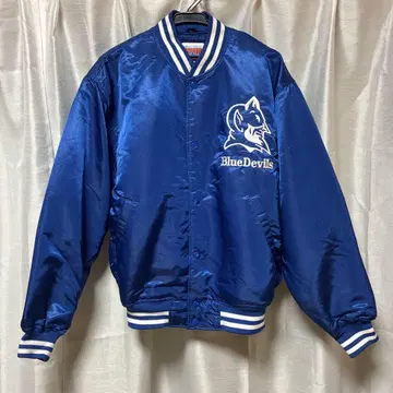 듀크 대학교 Blue Devil 나일론 바시티 자켓 사이즈 L