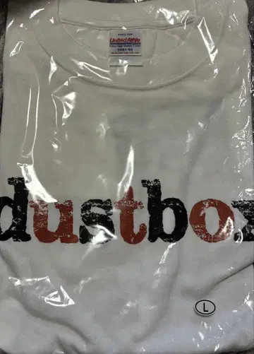 dustbox T셔츠 L사이즈 화이트