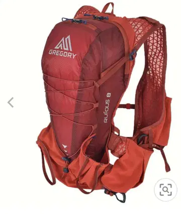 새상품 GREGORY 루퍼스 8 레드 트레일 러닝 백팩