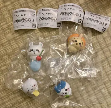 치이카와 (먼작귀) 늘어서 3 가챠 4점 세트
