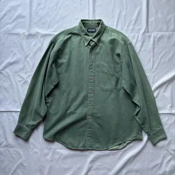 구제 90s LANDSEND 란즈엔드 긴팔 셔츠 USA제
