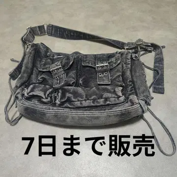 [ ADRER ] 빈티지 데님 숄더백