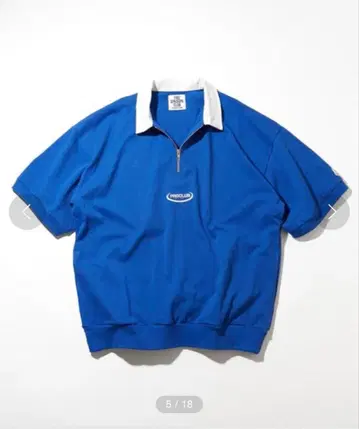 FROCLUB 프로클럽 RUGBYHALFZIP SS TEE / 하프 지퍼