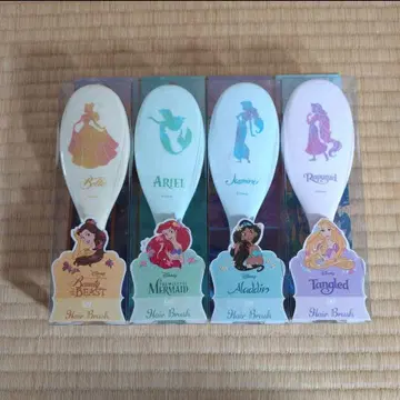 카이인 디즈니 프린세스 폴리 헤어 브러쉬 4개 세트