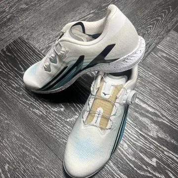 Mizuno Boa 골프화 25.0cm 화이트/블루