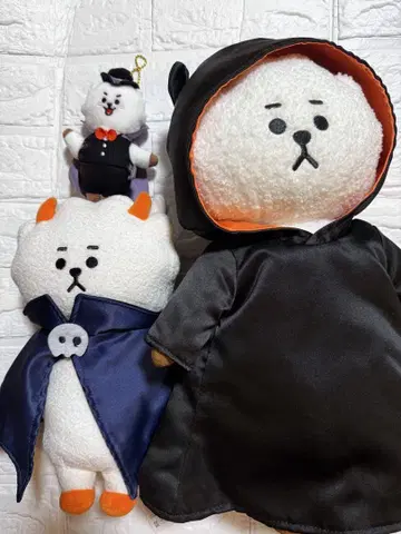 BT21 RJ 할로윈 봉제 인형 세트