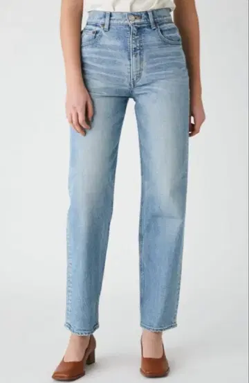 PLAIN JEANS STRAIGHT 라이트 블루 24인치
