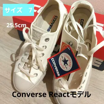 미사용 새상품 컨버스 Converse React 스니커즈 25.5cm