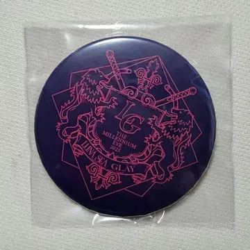 LUNA SEA GLAY 캔 배지