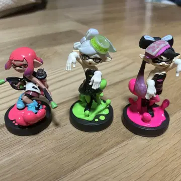 스프라툰 amiibo 3체 세트