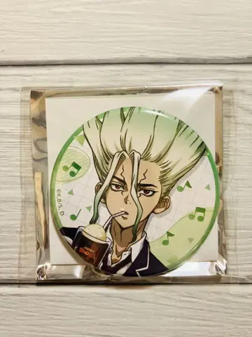 Dr.STONE 마네키네코 캔뱃지 이시가미 센쿠