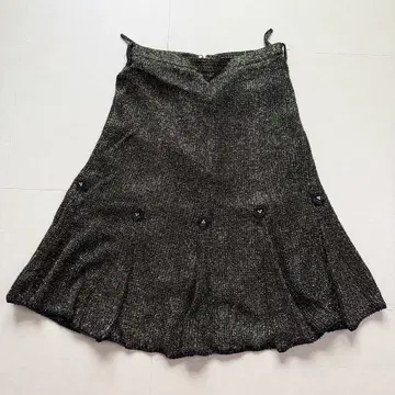 이타리야 플레어 스커트 레이온 플라워 C607