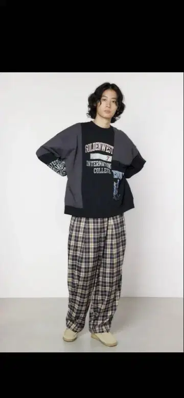 RODEO CROWNS 남성용 팬츠 2TUCK WIDE 슬랙스