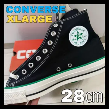 한정판 컨버스 올스타 XLARGE 콜라보 하이컷 블랙