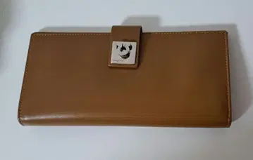 Ferragamo 브라운 가죽 장지갑
