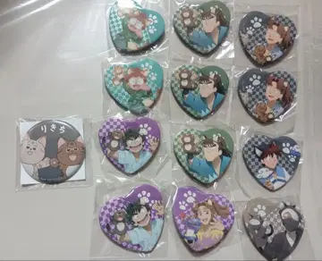 닌타마 란타로 난자타운 하트 캔뱃지 복권