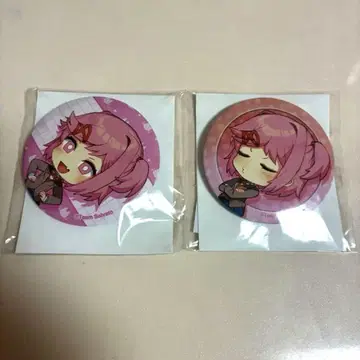 DDLC 나츠키 캔뱃지 세트 두근두근 문예부