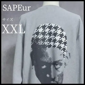 SAPEur 맨투맨 로드먼 하운드투스 XXL 사이즈 그레이 빅 사이즈