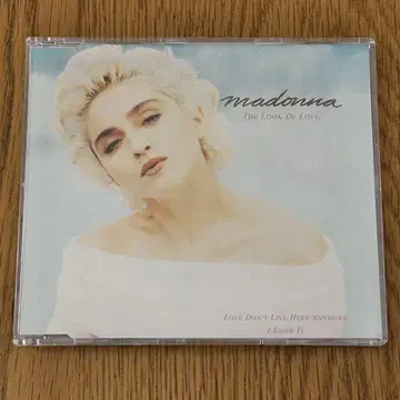 MADONNA 마돈나 CD 싱글 The Look of Love