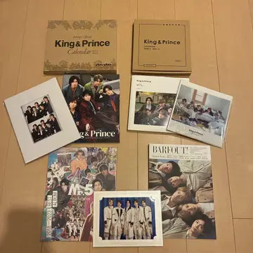 King & Prince CD 달력 5주년 기념 혜택 세트