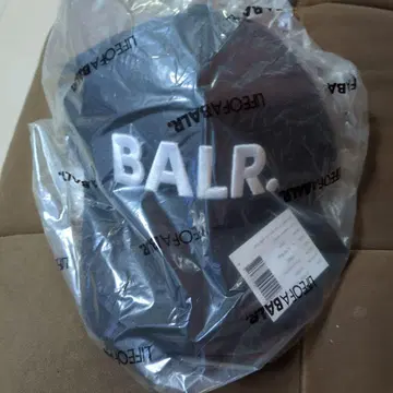 미사용 새상품 BALR 블랙 코튼 캡