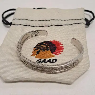 SAAD 아라베스크 선 심볼 실버 뱅글 SILVER925