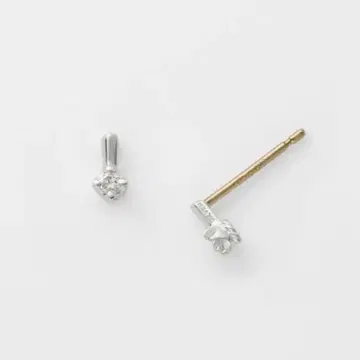 agete 아가트 실버 다이아몬드 귀걸이 (0.04ct)