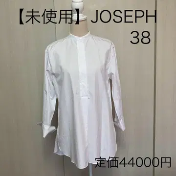 [ 미사용 ] JOSEPH FINX COTTON 밴드 카라 셔츠 38
