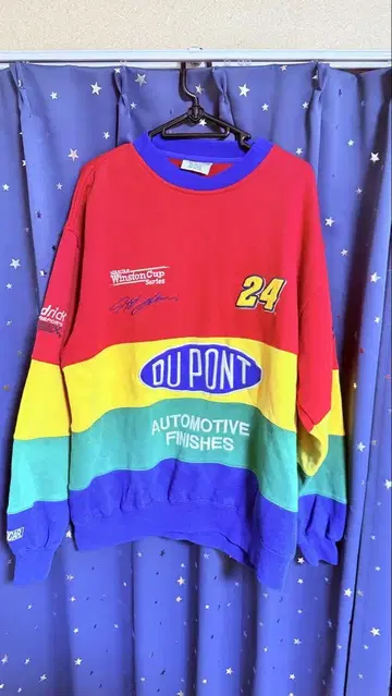 [ 빈티지 구제 의류 ] 90's DUPONT/듀퐁 레이싱 맨투맨