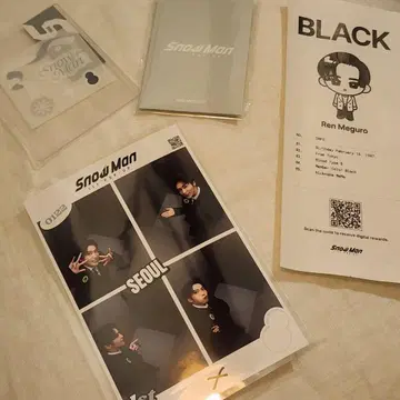 SnowMan 1st popup 메구로 렌 프리쿠라 한국 스노우맨