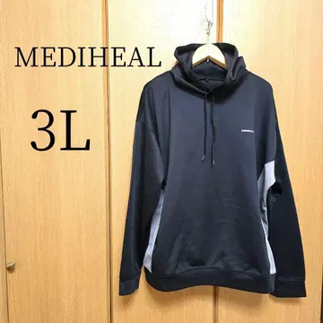 3L/새상품급 워크맨/메디힐 리커버리 의류/후드티 블랙