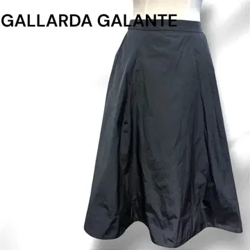 GALLARDAGALANTE 개럴개런트 플레어 스커트 A라인 블랙