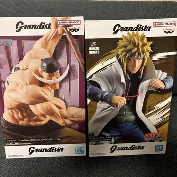 Grandista 에드워드 뉴게이트 & 나루토 피규어