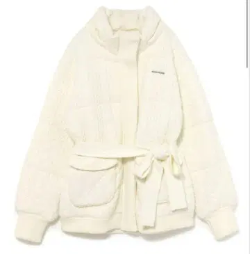 ANDMARY Mary quilting knit shape jacket