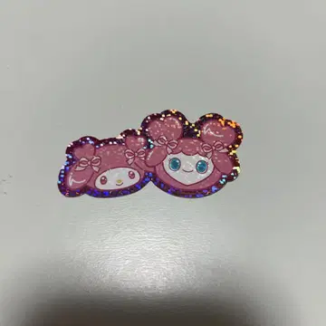 TWICE LOVELYS x 산리오 랜덤 홀로그램 스티커 모모