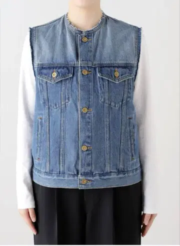 JOURNAL STANDARD 노카라 데님 자켓