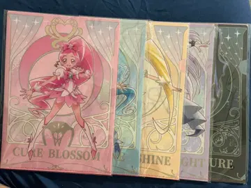 하트캐치 프리큐어 BANDAI 가챠가챠 클리어 파일 컴프