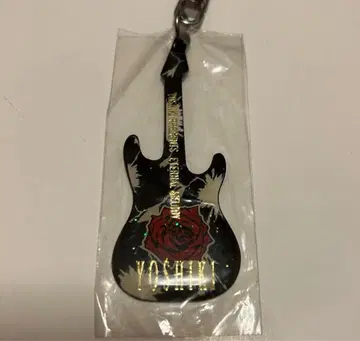 YOSHIKI 기타형 키링 x japan
