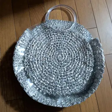 LAUTREAMONT 실버 바스켓백