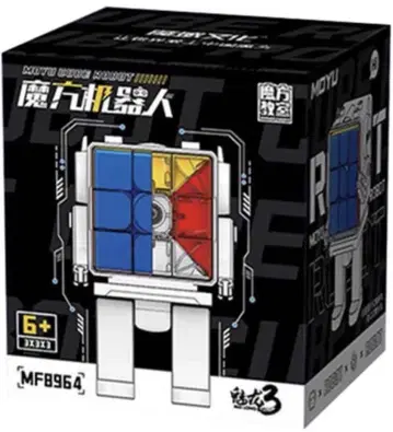 루빅스 큐브 로봇 케이스 경기용 큐브 (케이스+큐브) 3x3