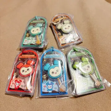 TWICE CHOCO CHARM 키링 5개 세트