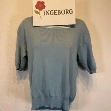 INGEVORG 반팔 니트 잉게보그