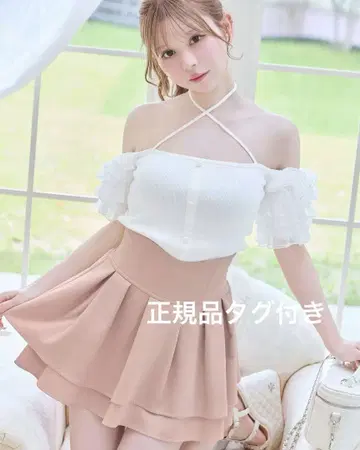 michellMacaron 미셸 마카롱 슬림 레그 스커트 핑크 M 사이즈