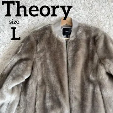 [ 새상품급 ] 띠어리 에코퍼 봄버 자켓 SHEARLING BOMBER
