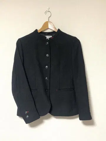 노카라 자켓 블랙 UNIQLO