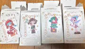 POPMART AZURA Warm Christmas 피규어 4체 세트