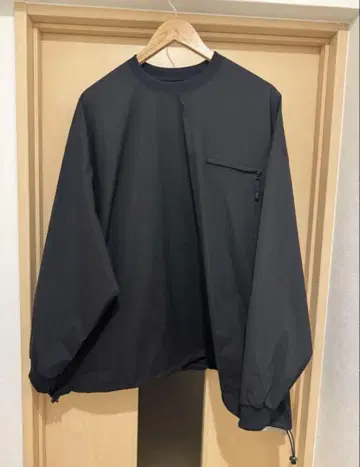 SFC TECH POCKET NYLON LS TEE BLACK L