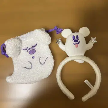 디즈니 오바케 머리띠 복조리 세트