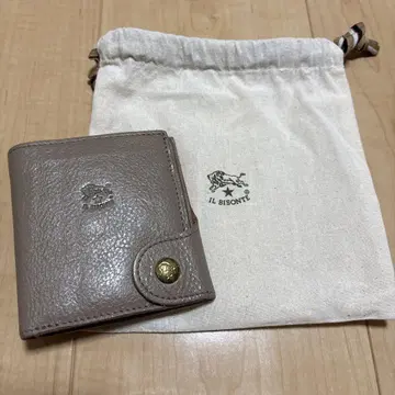 IL BISONTE 접이식 지갑 그레이